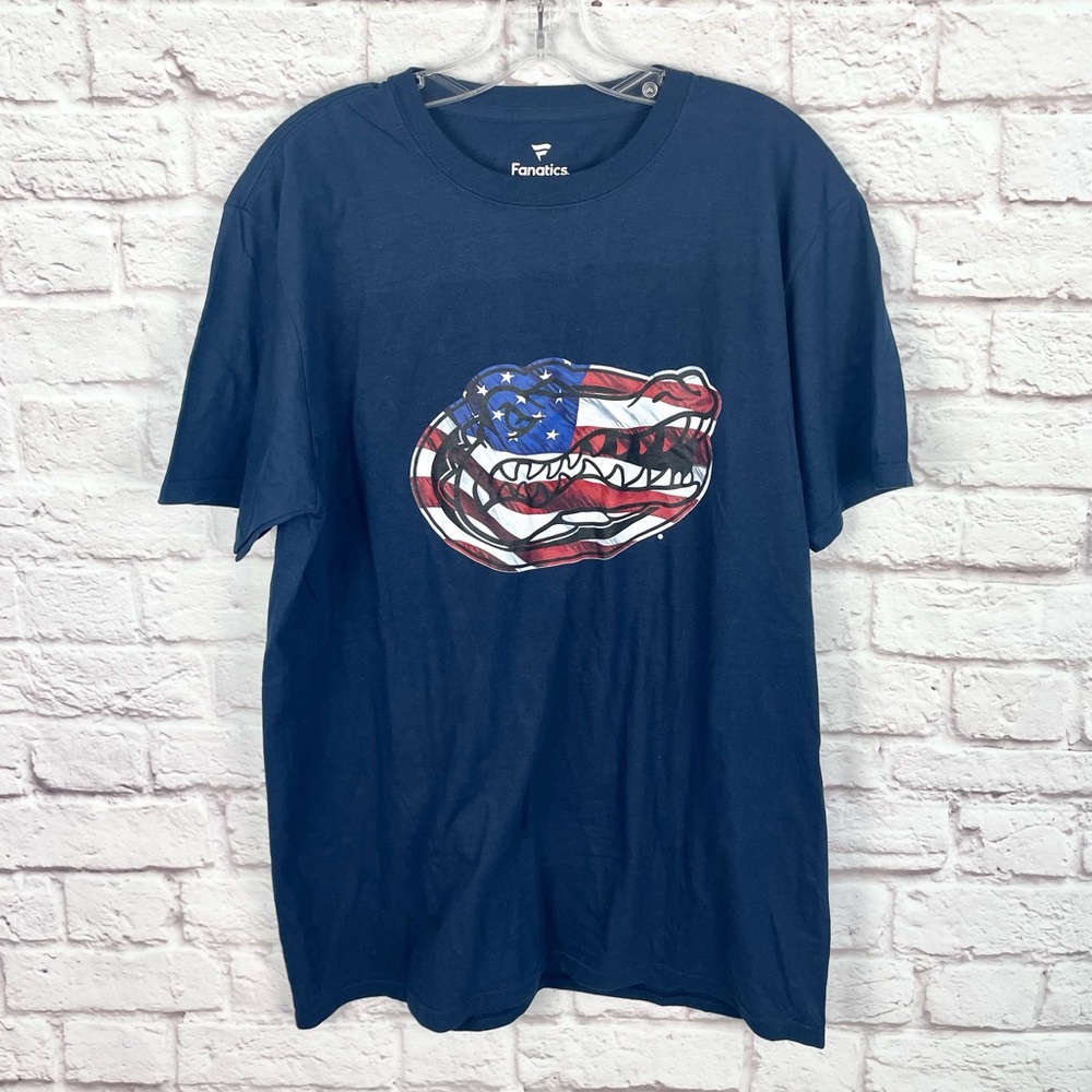 Florida Gators Banner Wave Fanatics Navy T-Shirt Salute to the Service S…
